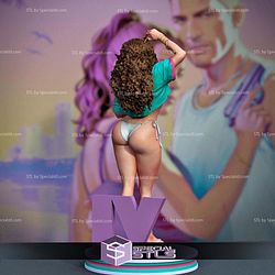 GTA VI Cover Girl STL Files