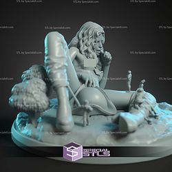 Gullivera Milo Manara 32mm 75mm STL Files