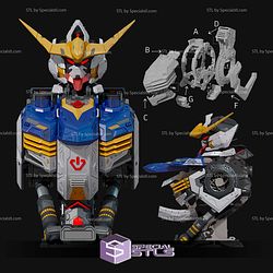 Gunpla Gundam Barbatos Case PC Custom STL Files