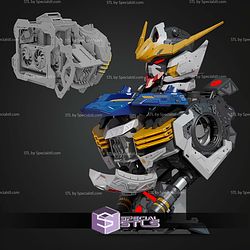 Gunpla Gundam Barbatos Case PC Custom STL Files