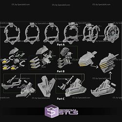 Gunpla Gundam Barbatos Case PC Custom STL Files