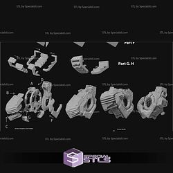 Gunpla Gundam Barbatos Case PC Custom STL Files