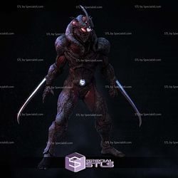 Guyver Zoanoid STL Files