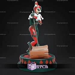 Harley Quinn Classic Clown Hammer STL Files