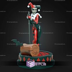Harley Quinn Classic Clown Hammer STL Files