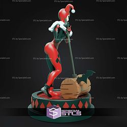 Harley Quinn Classic Clown Hammer STL Files