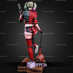 Harley Quinn Cosplay Statue STL Files
