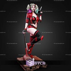 Harley Quinn Cosplay Statue STL Files