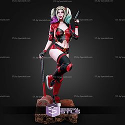 Harley Quinn Cosplay Statue STL Files