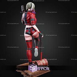 Harley Quinn Cosplay Statue STL Files