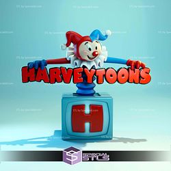 Harveytoons Logo STL Files