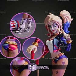 Harley Quinn The Queen Of Chaos No AMS STL Files
