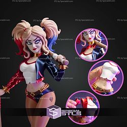 Harley Quinn The Queen Of Chaos No AMS STL Files
