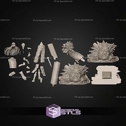 Hashirama Senju Naruto 470mm STL Files