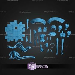 Hatsune Miku Singer 246mm STL Files