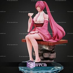 Hatsune Miku Sakura STL Files