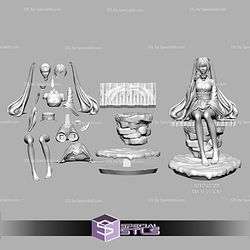 Hatsune Miku Sakura STL Files