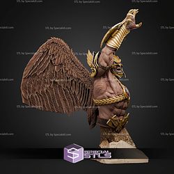 Hawkman Bust 248mm STL Files