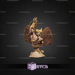 Hawkman Bust 248mm STL Files