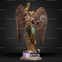 Hawkman In Action 470mm STL Files