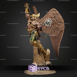 Hawkman In Action 470mm STL Files