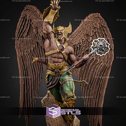 Hawkman In Action 470mm STL Files