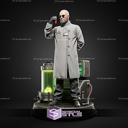 Hugo Strange Arkham City STL Files