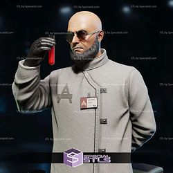 Hugo Strange Arkham City STL Files