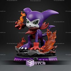 Impmon Fire Digimon STL Files