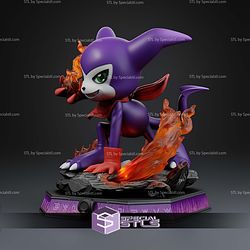 Impmon Fire Digimon STL Files