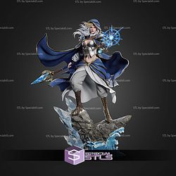 Jaina Proudmoore WOW Game 295mm STL Files