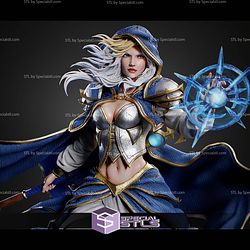 Jaina Proudmoore WOW Game 295mm STL Files