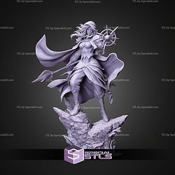 Jaina Proudmoore WOW Game 295mm STL Files