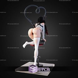 Jane Doe ZZZ Heart Tail 250mm STL Files