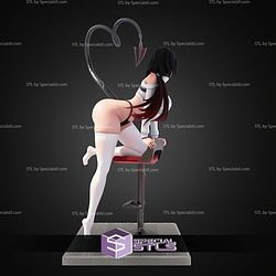 Jane Doe ZZZ Heart Tail 250mm STL Files