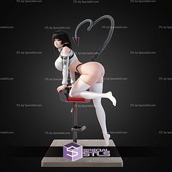 Jane Doe ZZZ Heart Tail 250mm STL Files