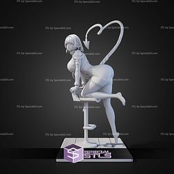 Jane Doe ZZZ Heart Tail 250mm STL Files