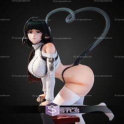 Jane Doe ZZZ Heart Tail 250mm STL Files