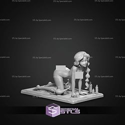 Jasmine Crawl Pose ALT STL Files