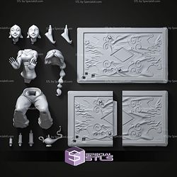 Jasmine Crawl Pose STL Files