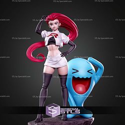 Jessie And Wobbuffet 220mm STL Files