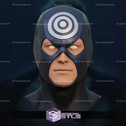 Cosplay STL Files Bullseye Mask V2