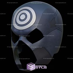 Cosplay STL Files Bullseye Mask V2