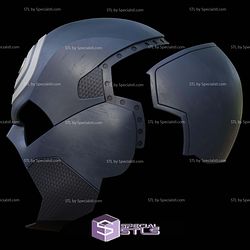 Cosplay STL Files Bullseye Mask V2