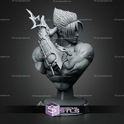 Jin Kazama Tekken Bust 143mm STL Files