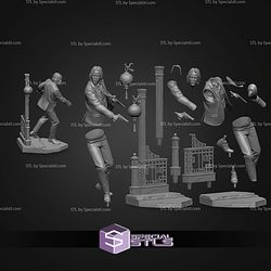 John Wick Chasing 187mm STL Files