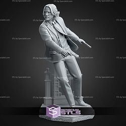 John Wick Chasing 187mm STL Files