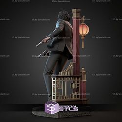 John Wick Chasing 187mm STL Files