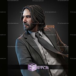 John Wick Chasing 187mm STL Files