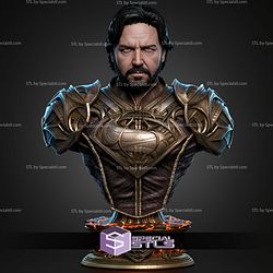 Jor El Portrait Bust 339mm STL Files